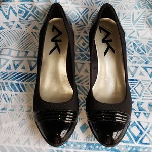Anne Klein Sport Shoes - Anne Klein Sport Black Patent Wedge Shoes 11 Anne Klein Sport Shoes - Anne Klein Sport Black Patent Wedge Shoes 11